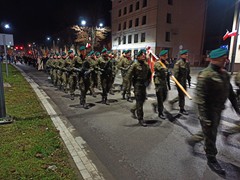 Poczet Sztandarowy PSP nr 3 na obchodach 11 listopada (5)